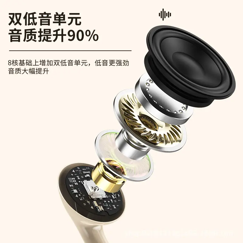 Wireless In-Ear Headset with Bluetooth & iPhone Control