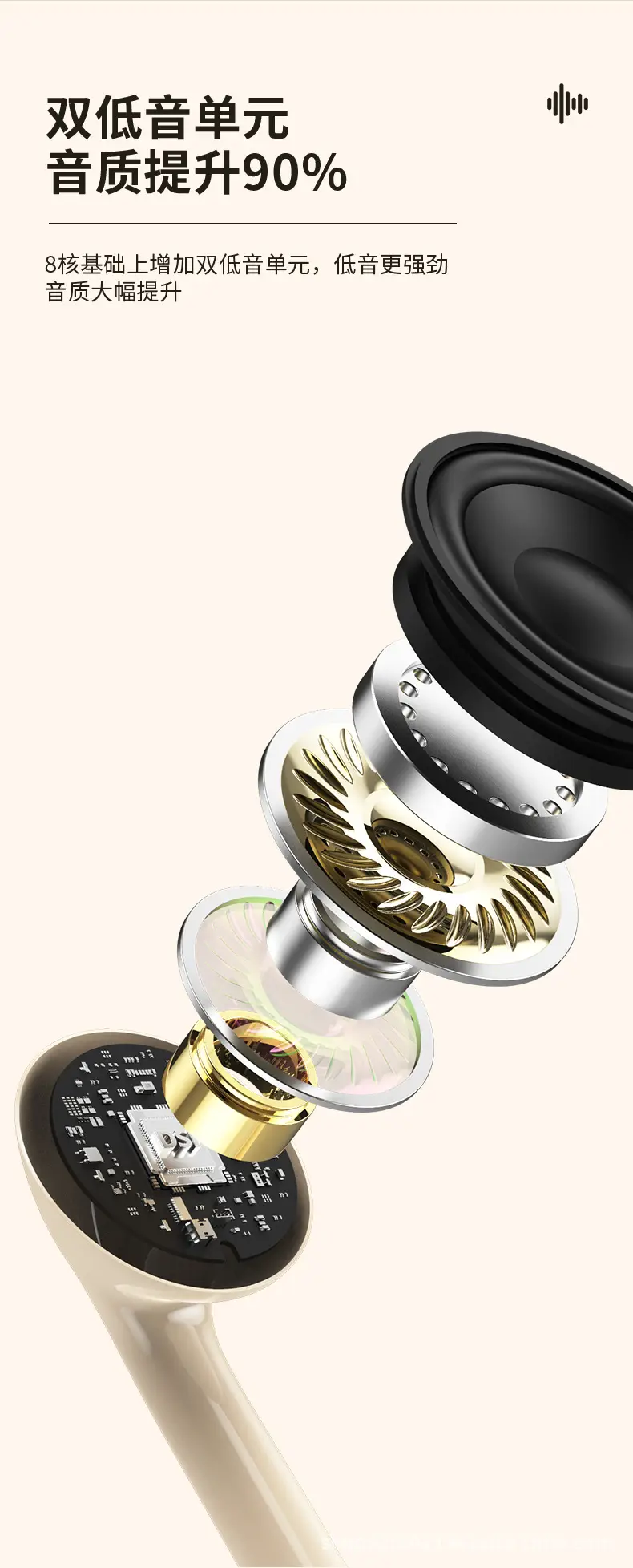 Wireless In-Ear Headset with Bluetooth & iPhone Control — feature 5
