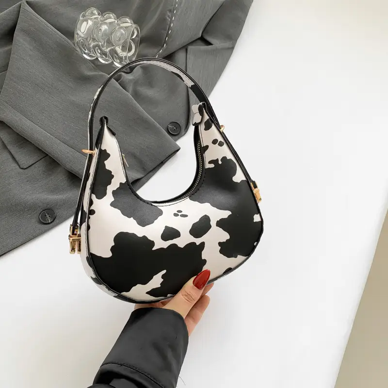 Mini Leopard Print Shoulder Bag Women 2024