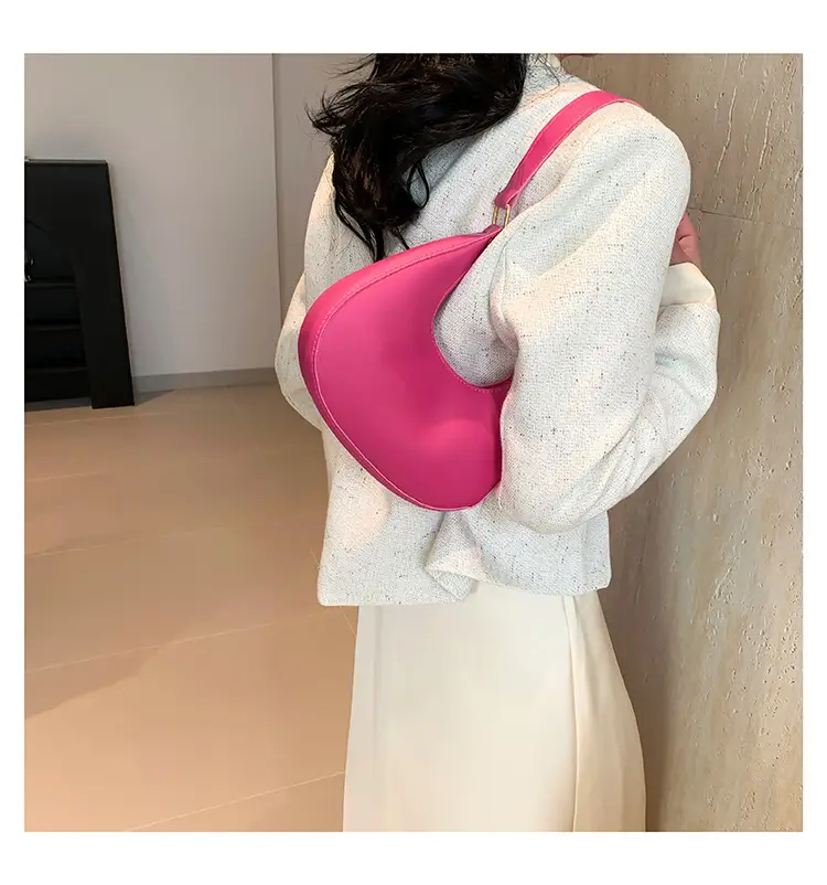White Underarm Bag Women's 2024 Casual New Style — feature 8