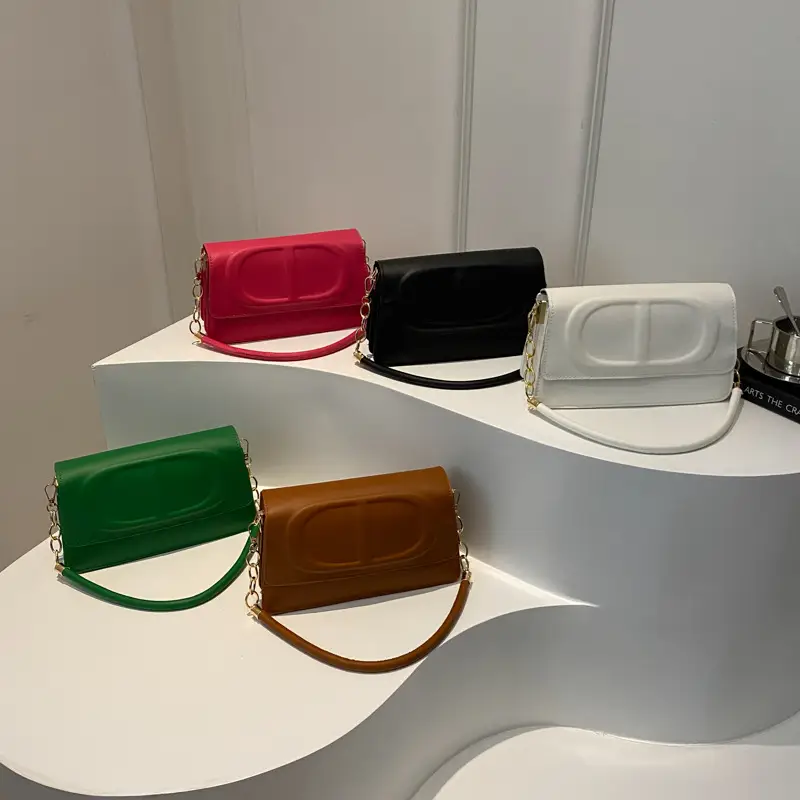 Western Style Pressure Shell Shoulder Bag for Women