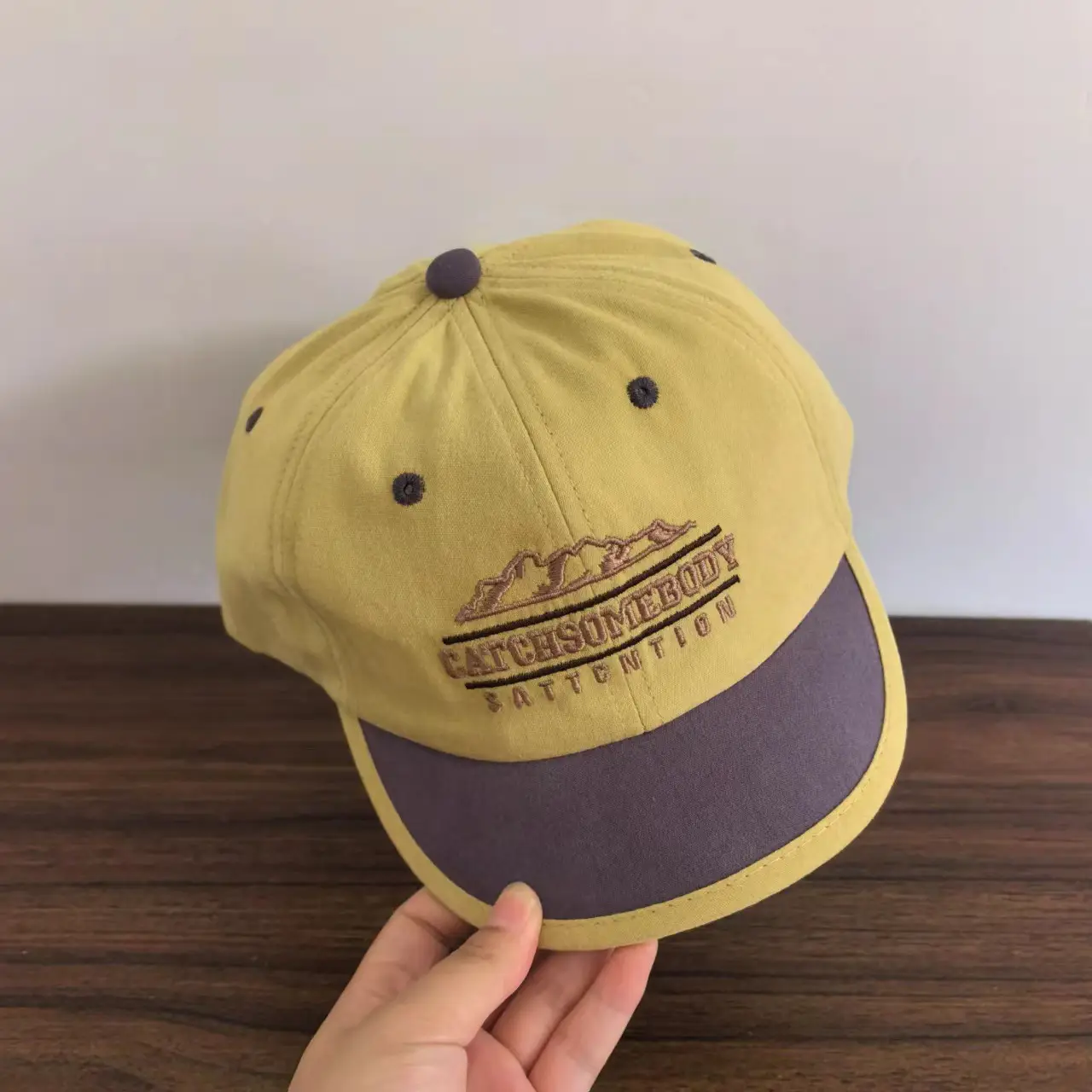 Japanese Retro Baseball Cap with Embroidered Logo - Image 3