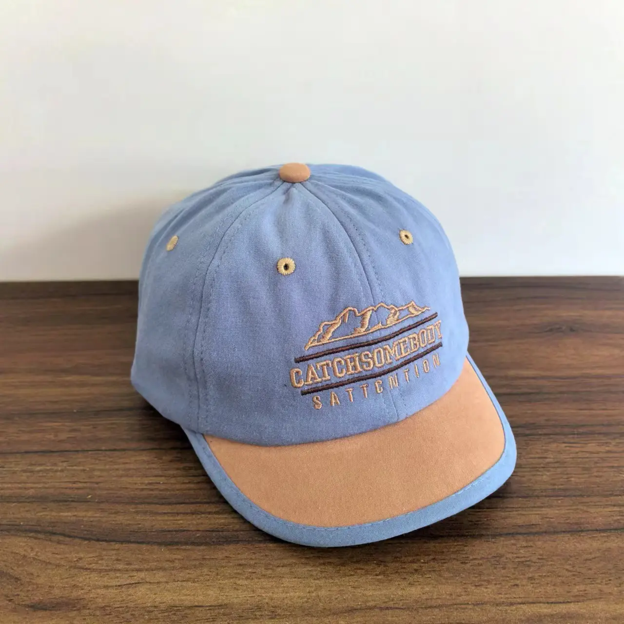 Japanese Retro Baseball Cap with Embroidered Logo — feature 8