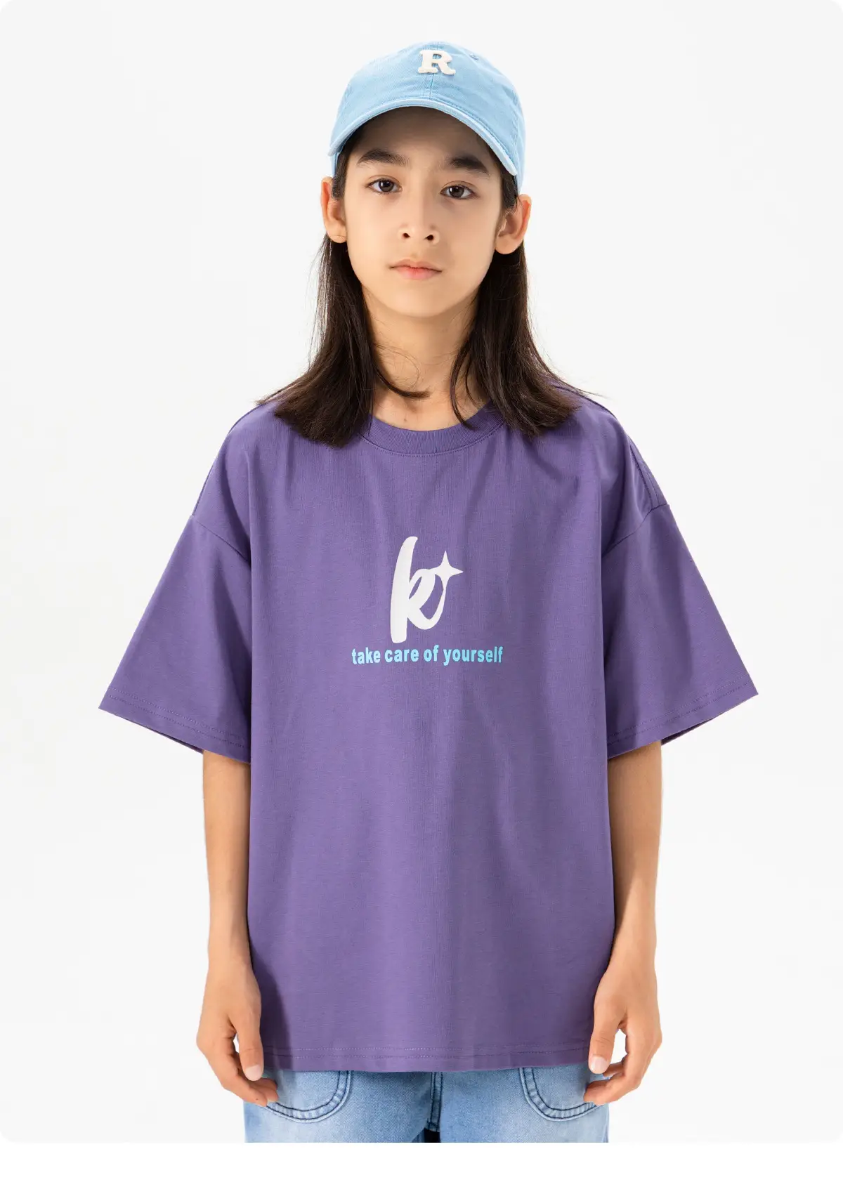 Kids Skateboard Wear Black T-Shirt Blue Shorts Large — feature 25
