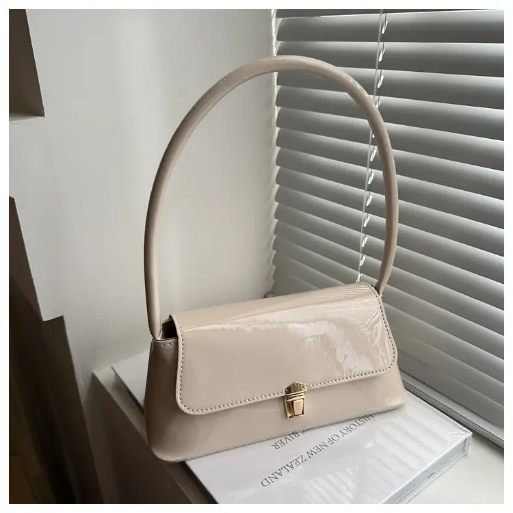 Pink French Niche Textile Shoulder Bag for Women — feature 11
