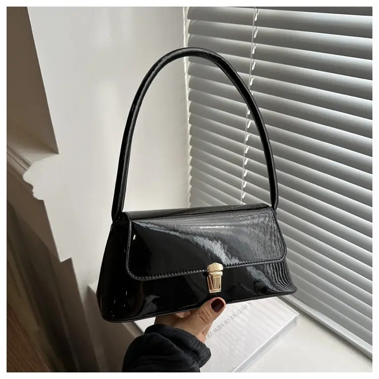 Pink French Niche Textile Shoulder Bag for Women — feature 14