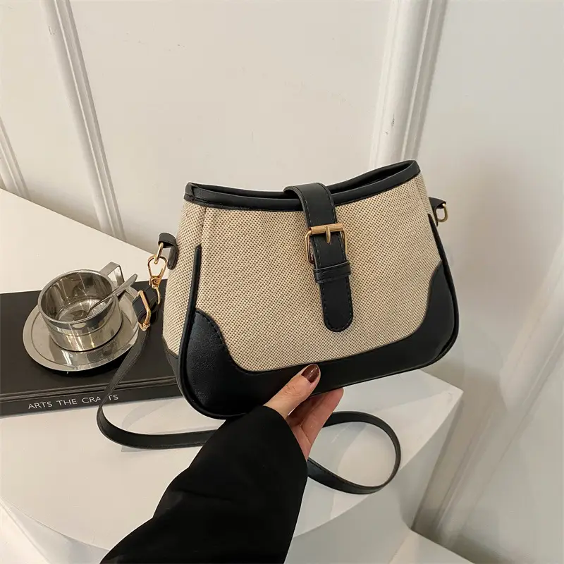 Korean Style Woven Crossbody Bag Women 2024 - Image 6