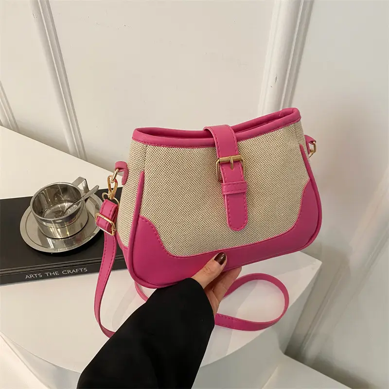 Korean Style Woven Crossbody Bag Women 2024 - Image 8
