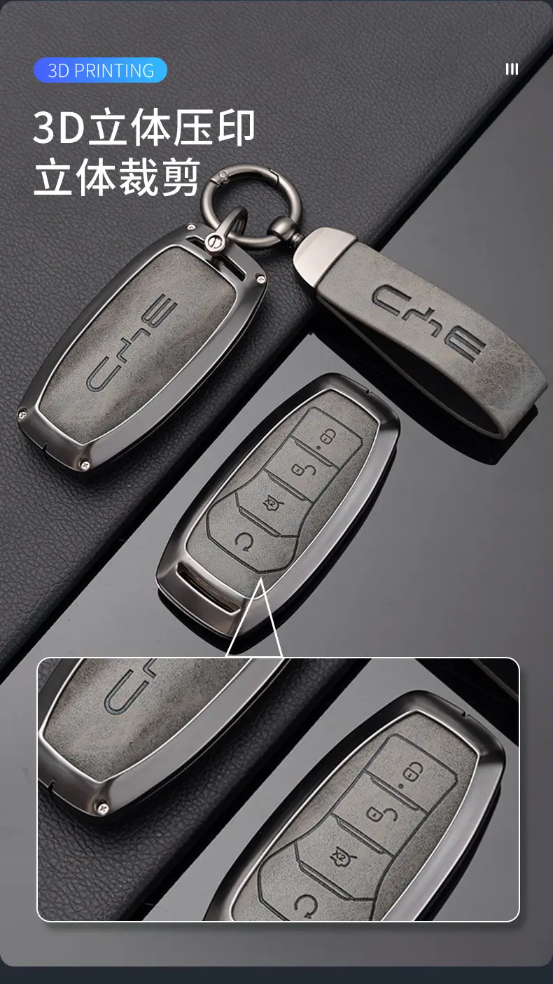 Suitable for Byd Car Key Covers, Including Models Like Tang, Yuan, Song, Qin, Han, Seagull, Sea Lion, Dolphin, Seal, and Destroyer Series — feature 4