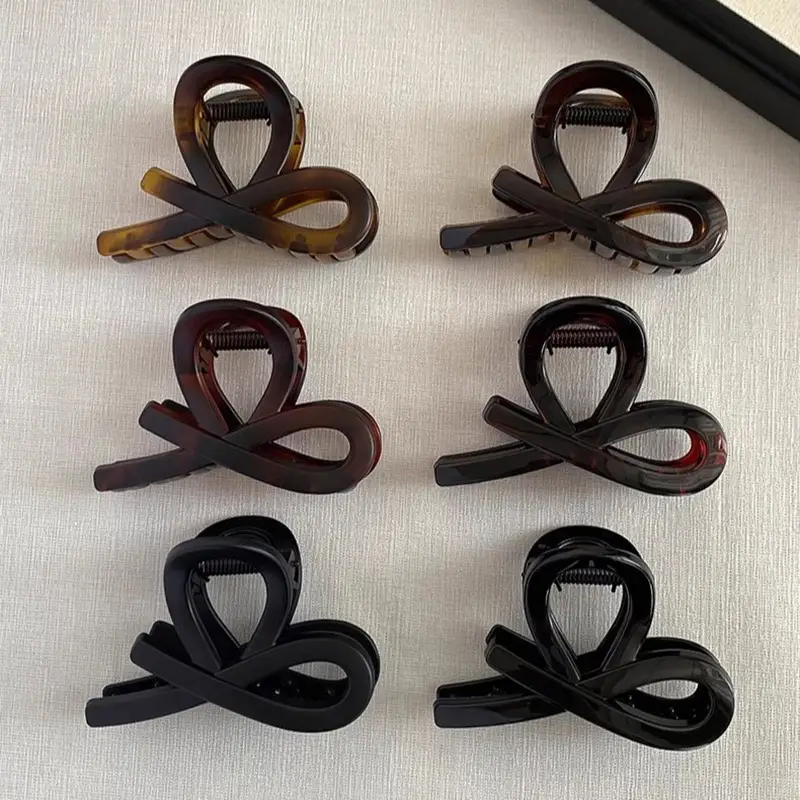 Niche Design Half Hair Grip Clip for Women 8cm - Image 9