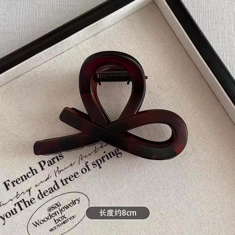 Niche Design Half Hair Grip Clip for Women 8cm - Image 2