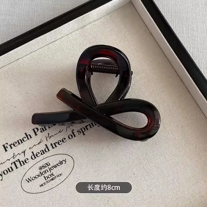 Niche Design Half Hair Grip Clip for Women 8cm - Image 5