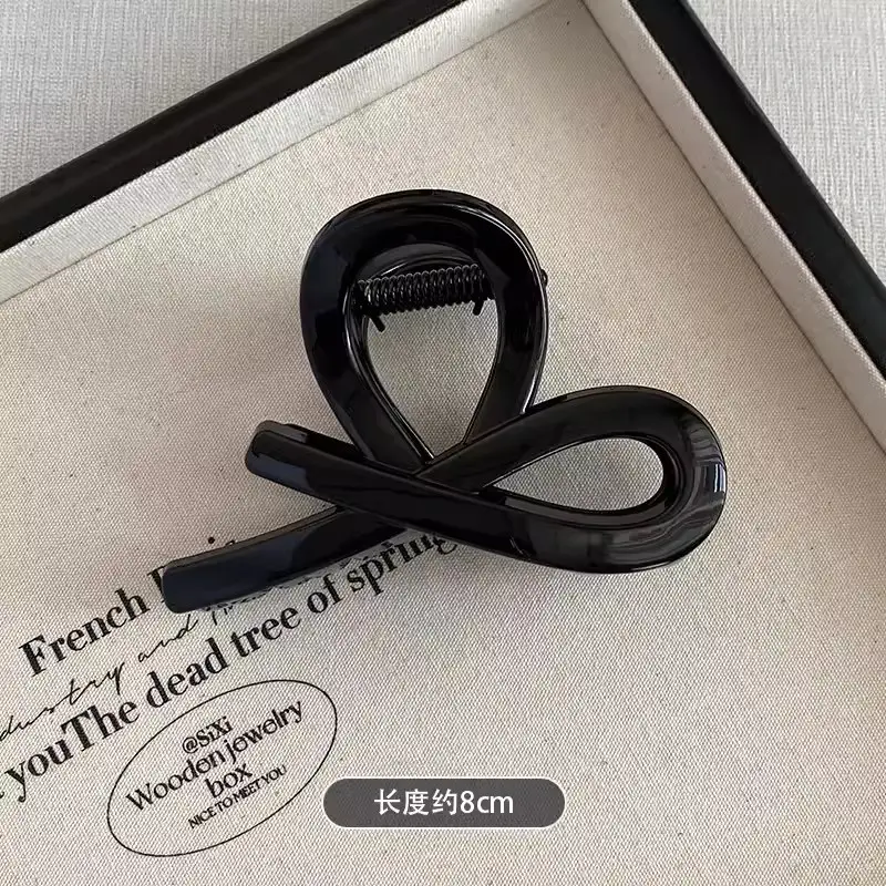 Niche Design Half Hair Grip Clip for Women 8cm - Image 6