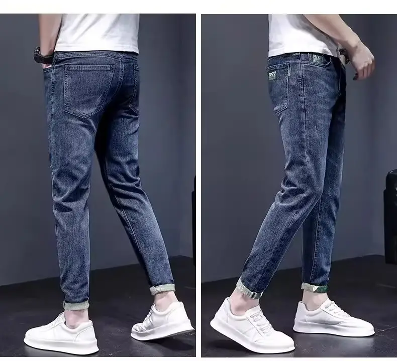 Men Slim Fit Skinny Jeans 2024 Stretch Casual Wear — feature 10