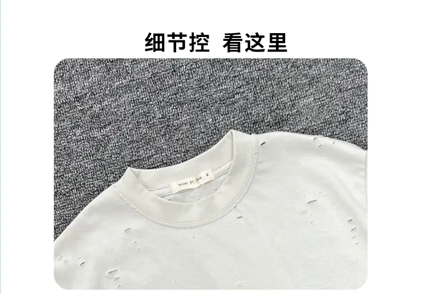 Boys T-Shirt Summer Korean Style Kids Ripped Top 2025 — feature 12