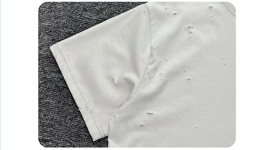 Boys T-Shirt Summer Korean Style Kids Ripped Top 2025 — feature 13