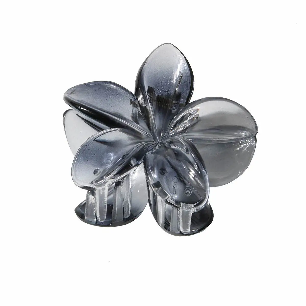 Egg Flower Hairpin Pink Green Gradient Clip - Image 3