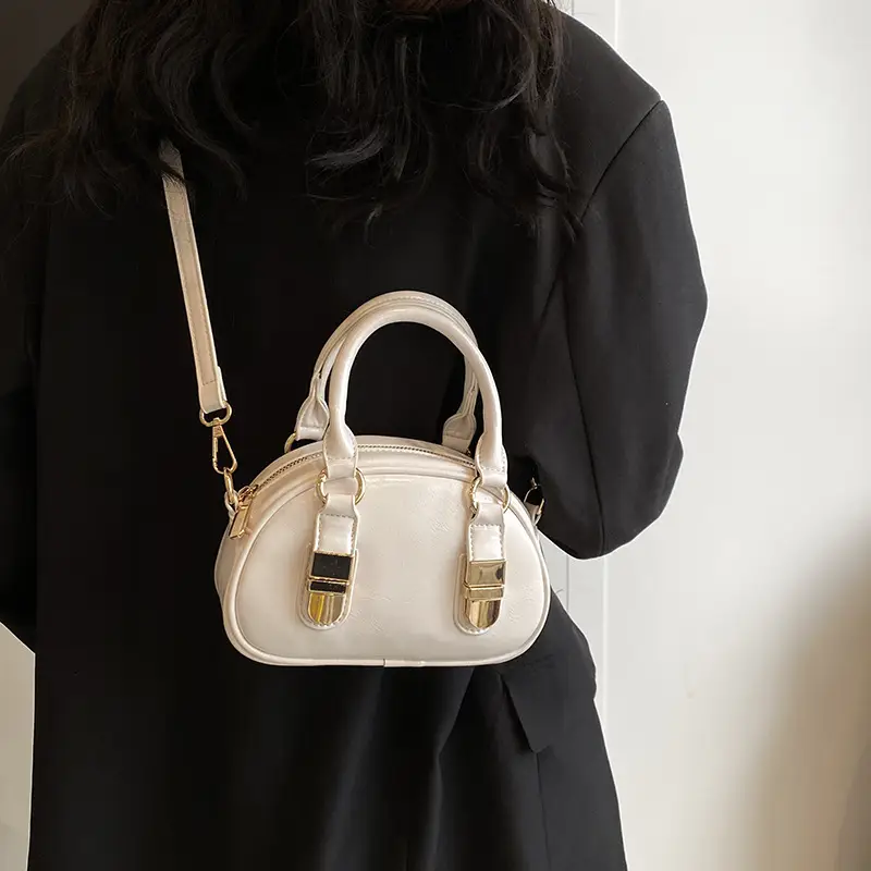 White Shell Handbag Women's Western Style 2025 - Image 7