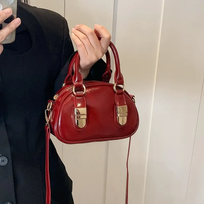 White Shell Handbag Women's Western Style 2025 - Image 8
