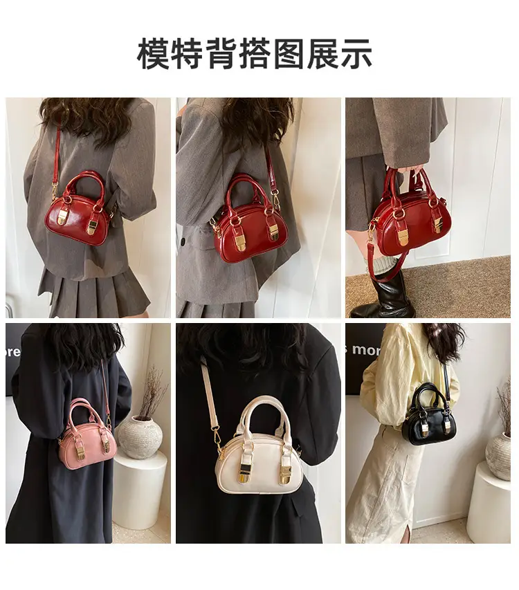 White Shell Handbag Women's Western Style 2025 — feature 15