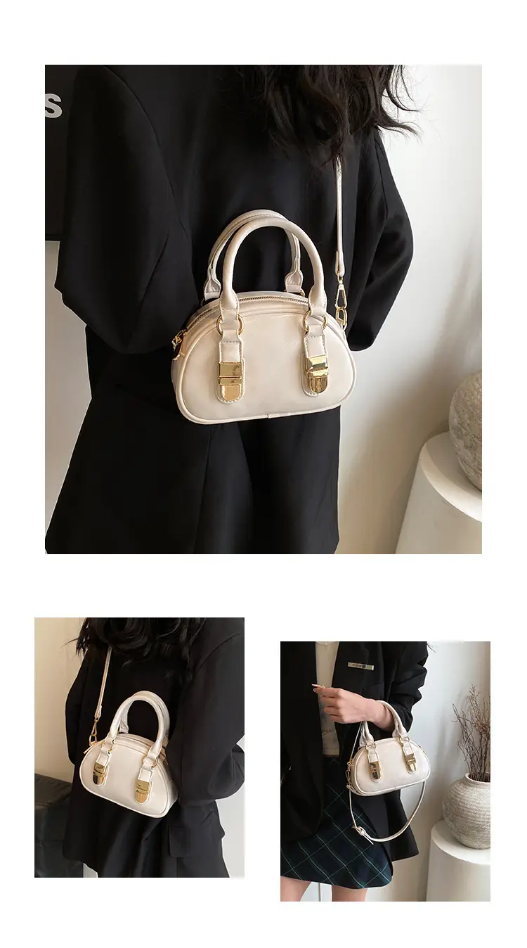 White Shell Handbag Women's Western Style 2025 — feature 18