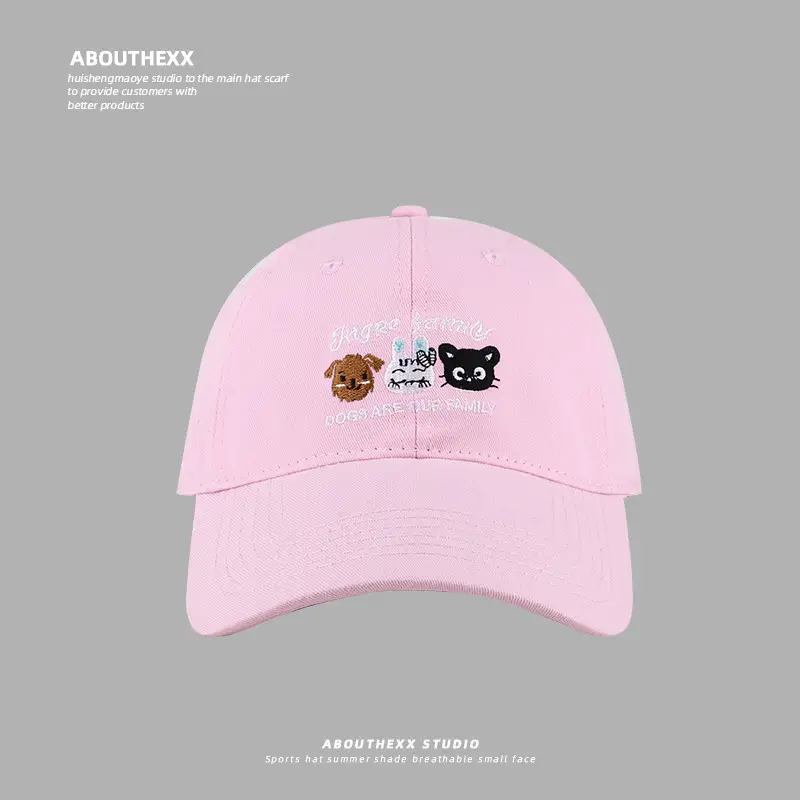 Sweet Girl Korean Embroidered Baseball Cap Mint - Image 3