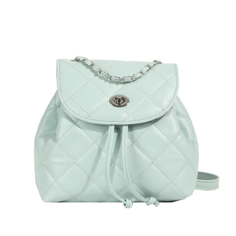 Korean Style Rhombic Chain Shoulder Bag 2024 - Image 9