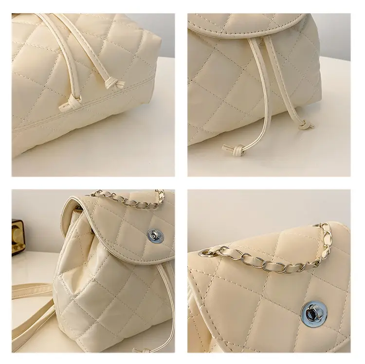 Korean Style Rhombic Chain Shoulder Bag 2024 — feature 10