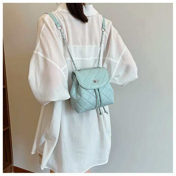 Korean Style Rhombic Chain Shoulder Bag 2024 — feature 12