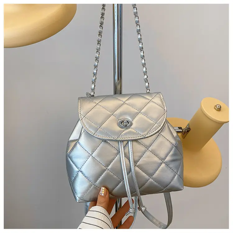 Korean Style Rhombic Chain Shoulder Bag 2024 — feature 23