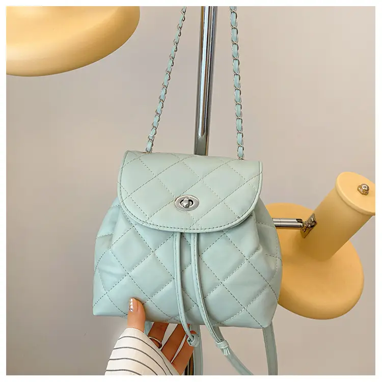 Korean Style Rhombic Chain Shoulder Bag 2024 — feature 24