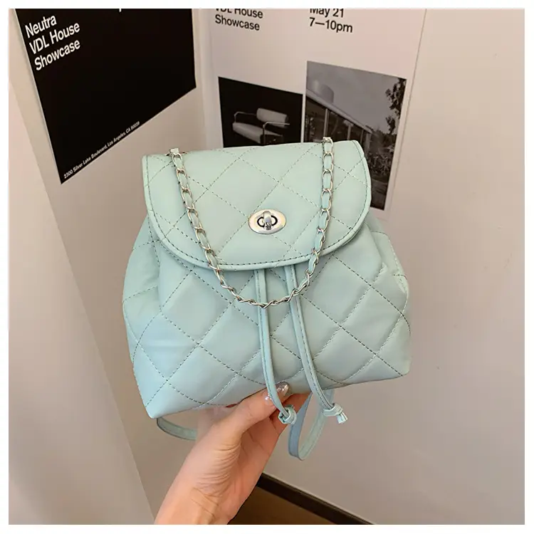 Korean Style Rhombic Chain Shoulder Bag 2024 — feature 27