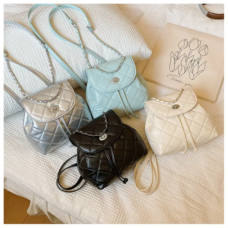 Korean Style Rhombic Chain Shoulder Bag 2024 — feature 31