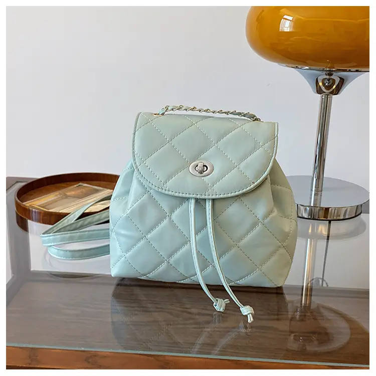 Korean Style Rhombic Chain Shoulder Bag 2024 - Image 2