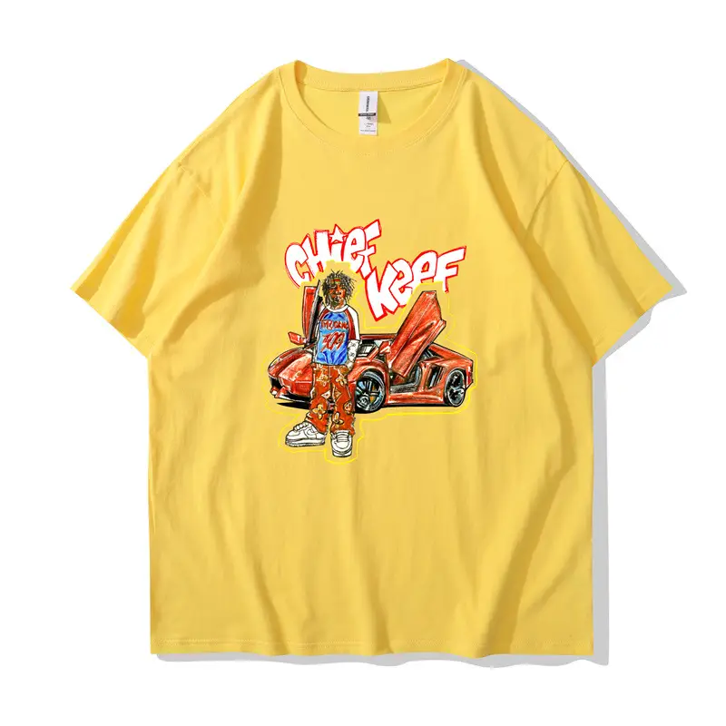 ChieF Hip Hop Oversized T Shirt Harajuku Men - Image 5