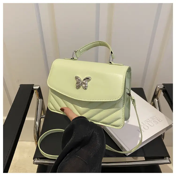 Light Blue Butterfly Embroidered Crossbody Bag — feature 21