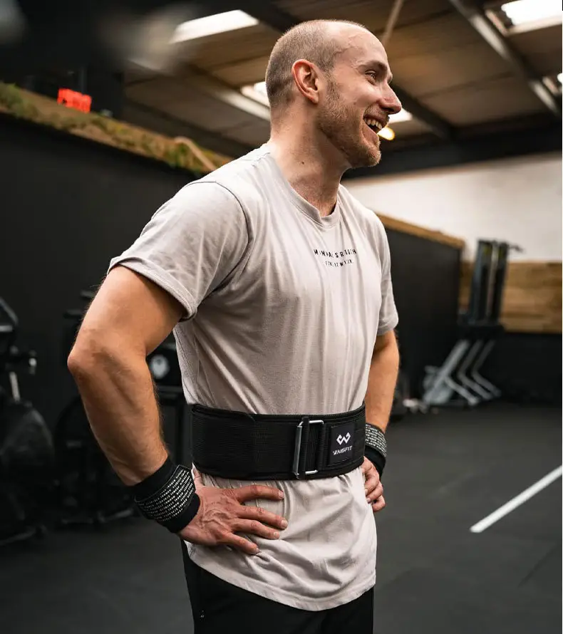 Adult Fitness Belt Nylon Waist Support Belt 100N Load — feature 4
