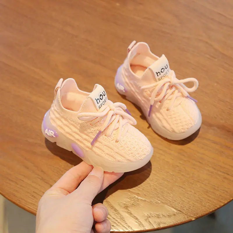 Baby shoes breathable soft bottom coconut shoes 0 a 6 year old girl baby flat bottom baby mesh toddler shoes - Image 5