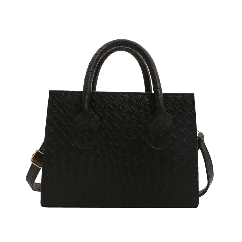 Retro Woven Shoulder Crossbody Bag Brown 2024 - Image 9