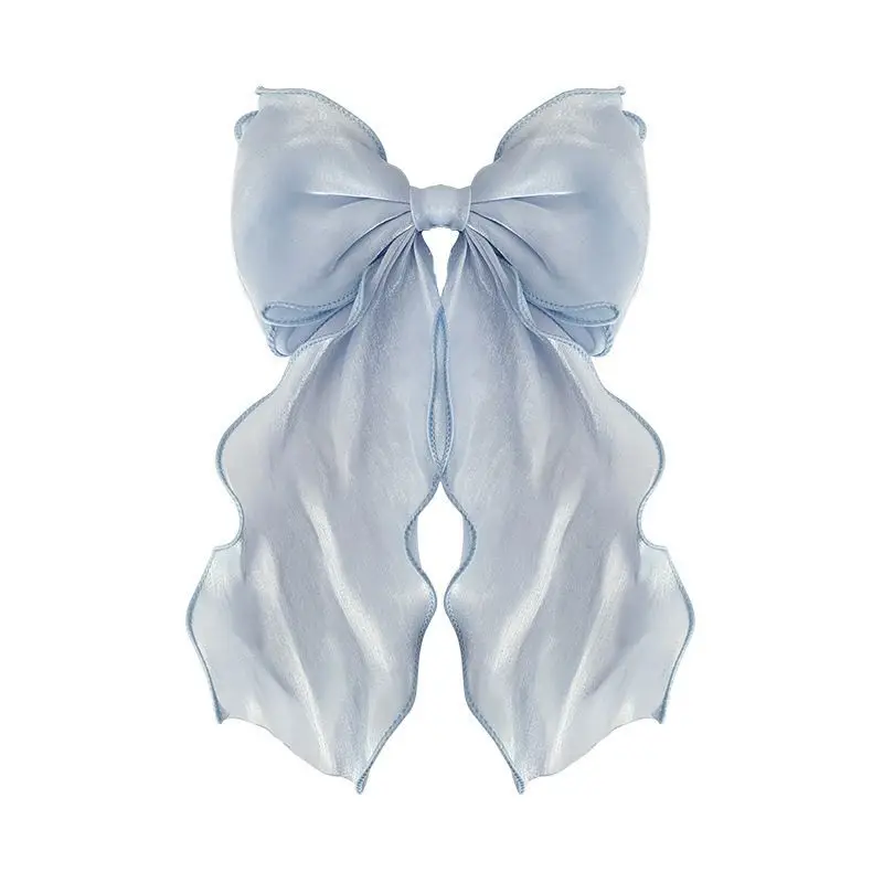 Korean Mermaid Bow Hairpin Ponytail Hair Accessory