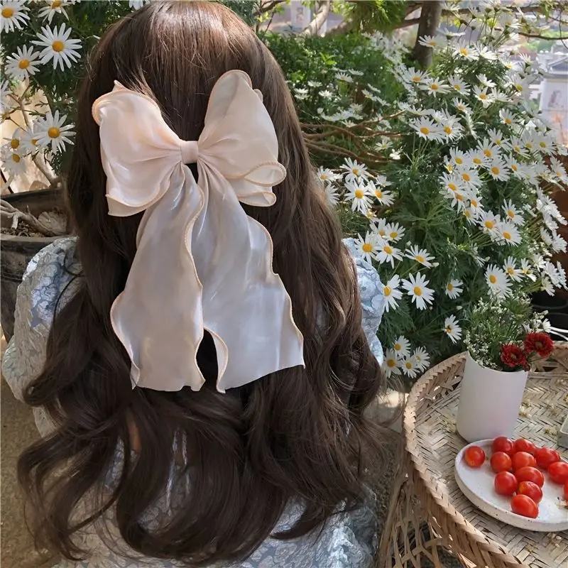 Korean Mermaid Bow Hairpin Ponytail Hair Accessory — feature 3