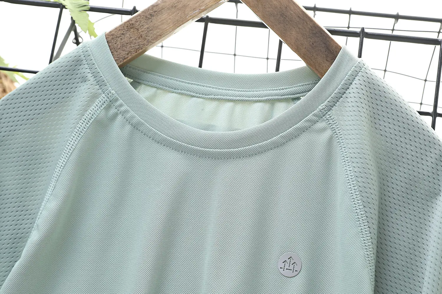 2024 Summer Boys Mesh T-Shirt Light Green Quick Dry — feature 8