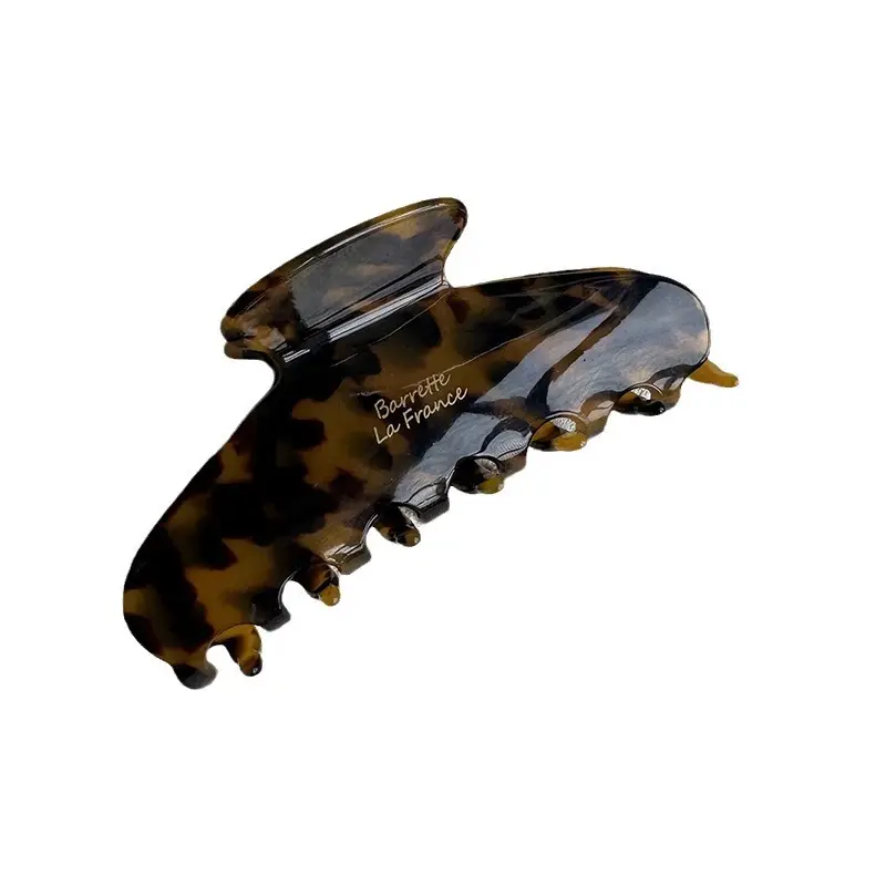 Alan French High-end Hair Claw Clip Zhang Xiaohui Acetic Acid Vintage Camila - Image 9