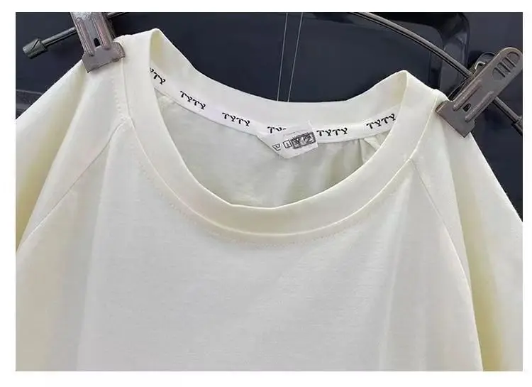 Baby Cartoon T-Shirt Shorts Set White Brown Loose Summer — feature 9