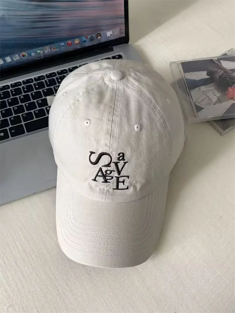 Women Black Baseball Cap with Embroidered Design - Image 17