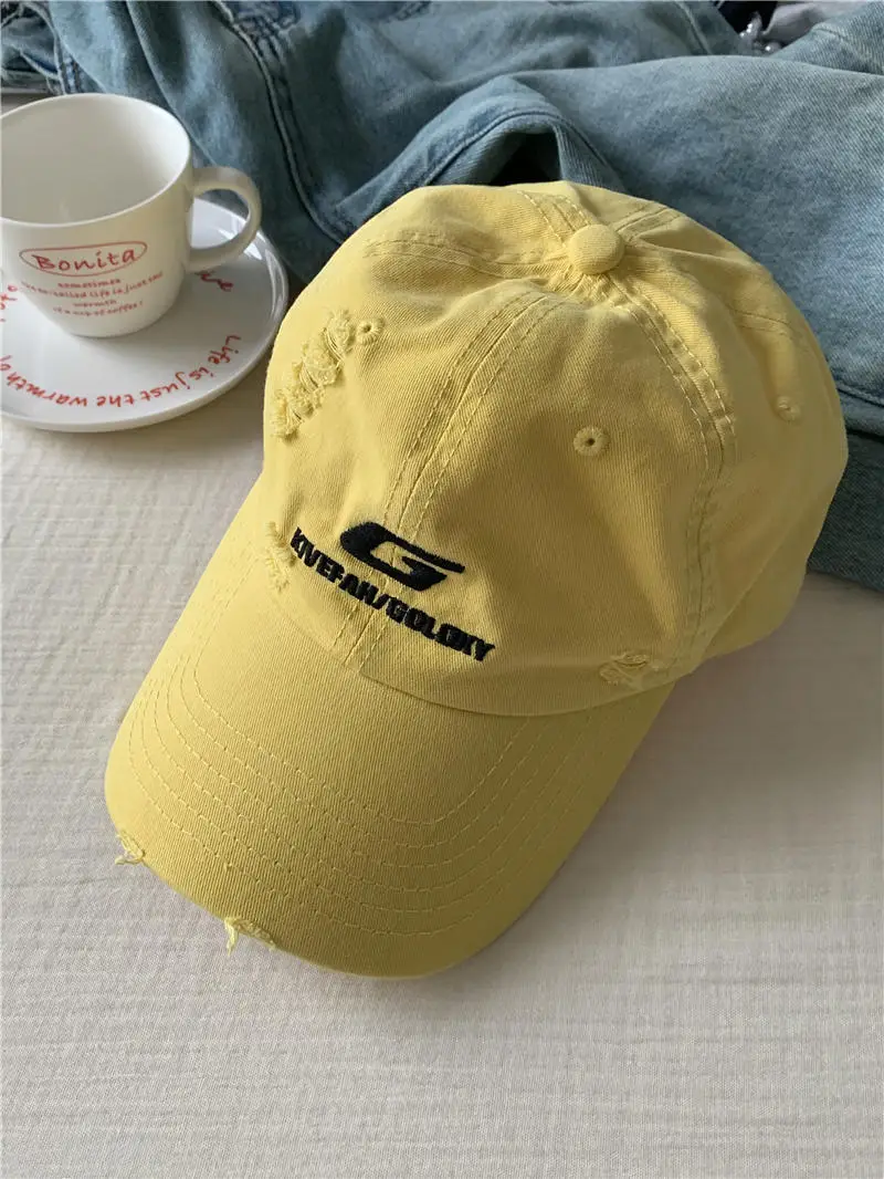 Women Black Baseball Cap with Embroidered Design - Image 22