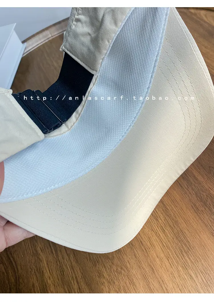 Women's White UV Visor Cap Set with Adjustable Strap — feature 11