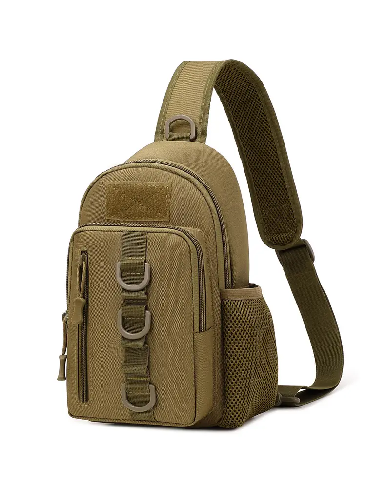 Men's Camouflage Crossbody Bag with Tactical Design - Image 7