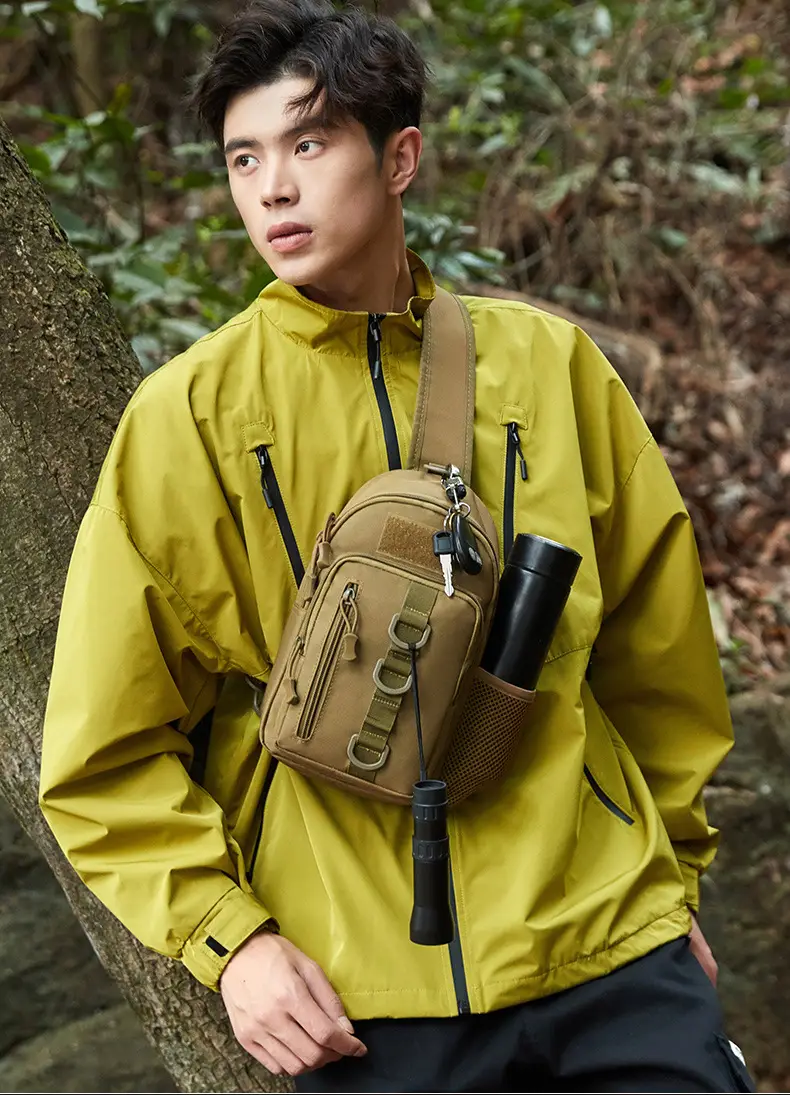 Men's Camouflage Crossbody Bag with Tactical Design — feature 11