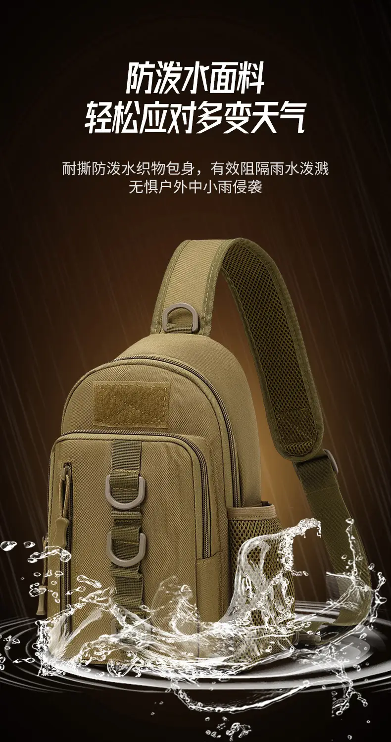Men's Camouflage Crossbody Bag with Tactical Design — feature 12